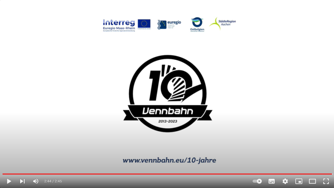 Logos 10 Jahre Vennbahn(c)vennbahn.eu